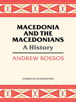 cover image of Macedonia and the Macedonians